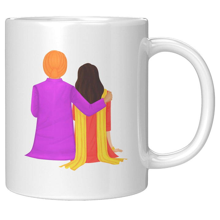 Punjabi Father and Daughter - Cha Da Cup