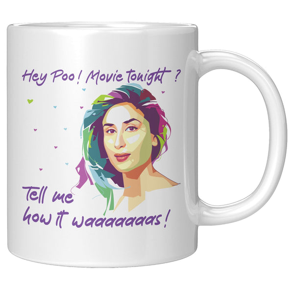 Hey Poo! Movie Tonight? - Cha Da Cup