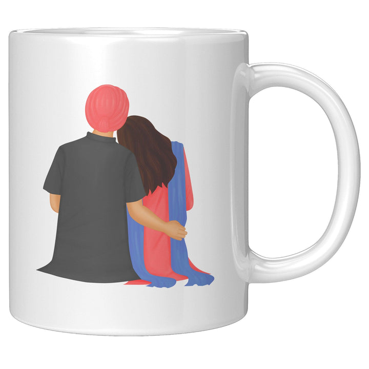 Punjabi Couple - Cha Da Cup